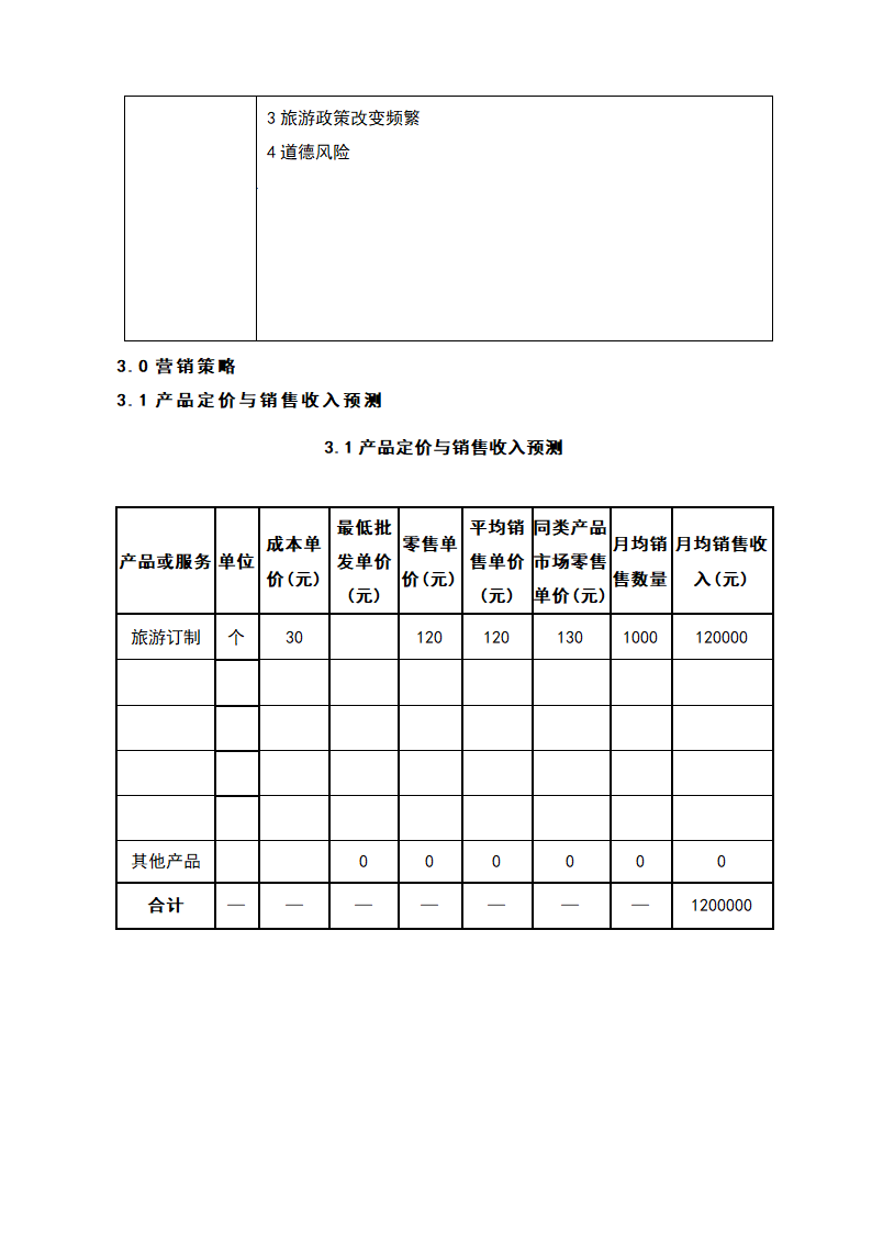 私人定制旅游服务商业计划书.docx第13页