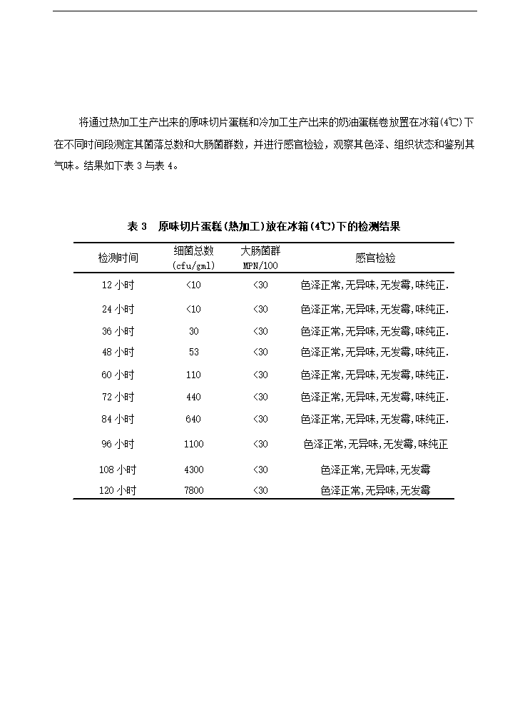 食品工程专业论文 浅谈蛋糕类食品保质期.doc第9页