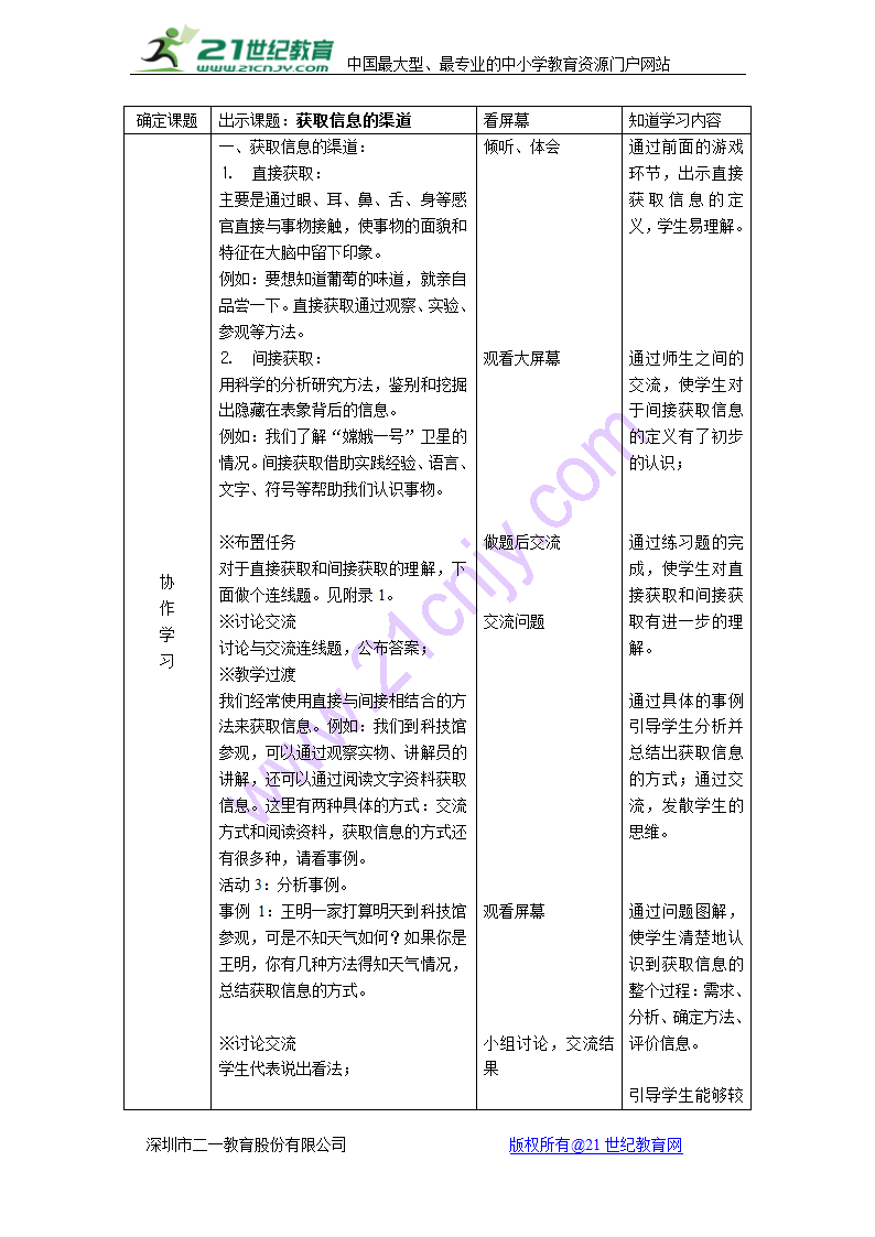 活动1 调查周围人群的信息需求 教案 (3).doc第3页