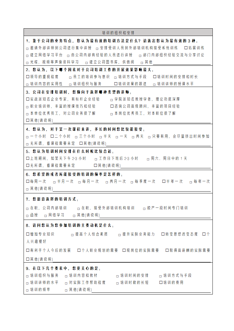 培训需求调查表.docx第2页