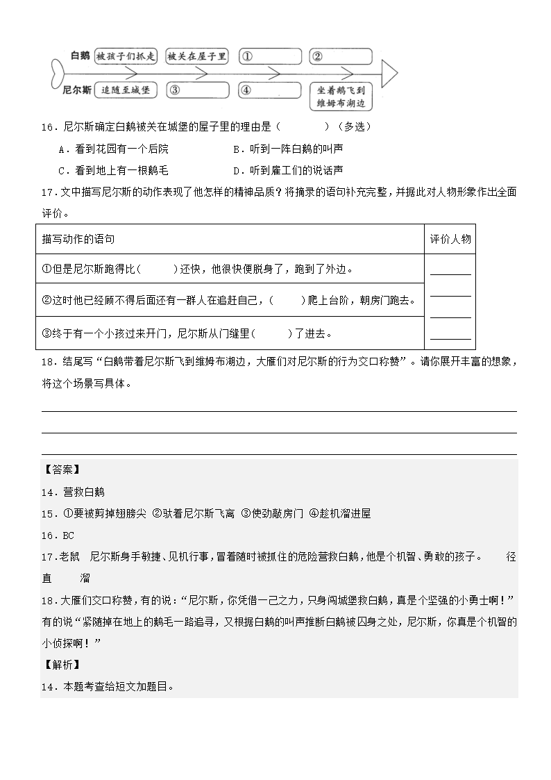 第6课《骑鹅旅行记（节选）》类文阅读（有解析）.doc第8页