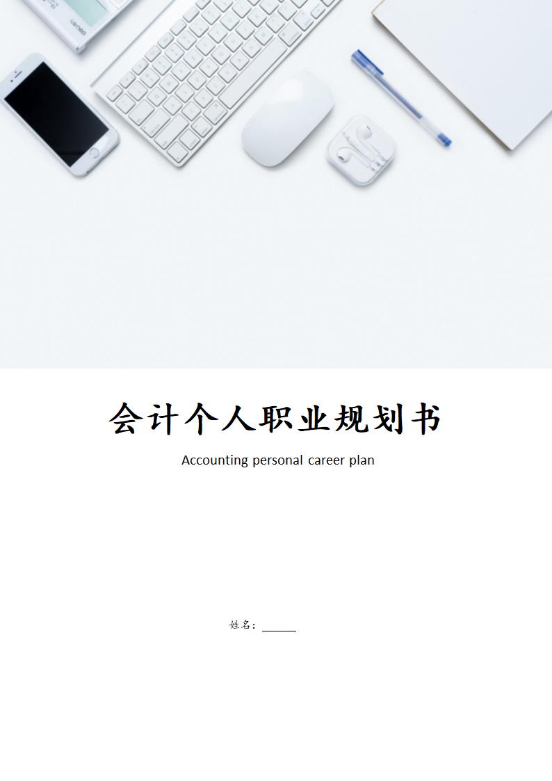 会计个人职业生涯规划.doc