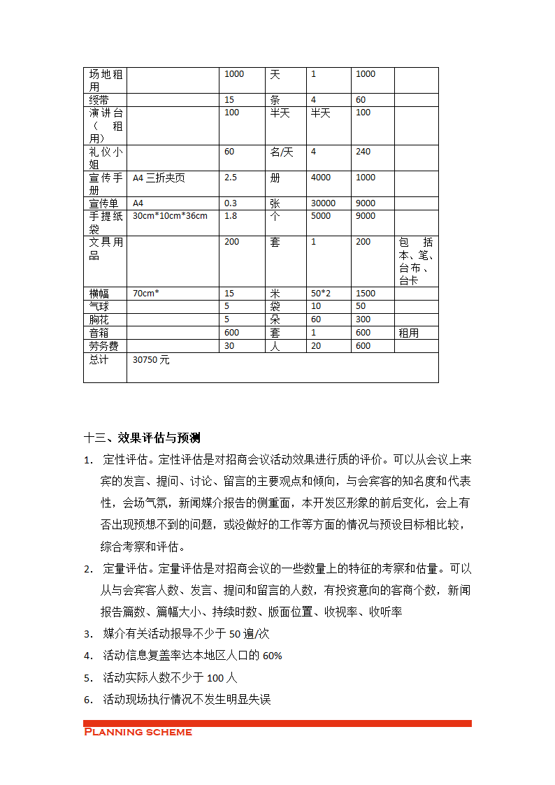 西城经济开发区招商新闻发布会策划方案.doc第8页