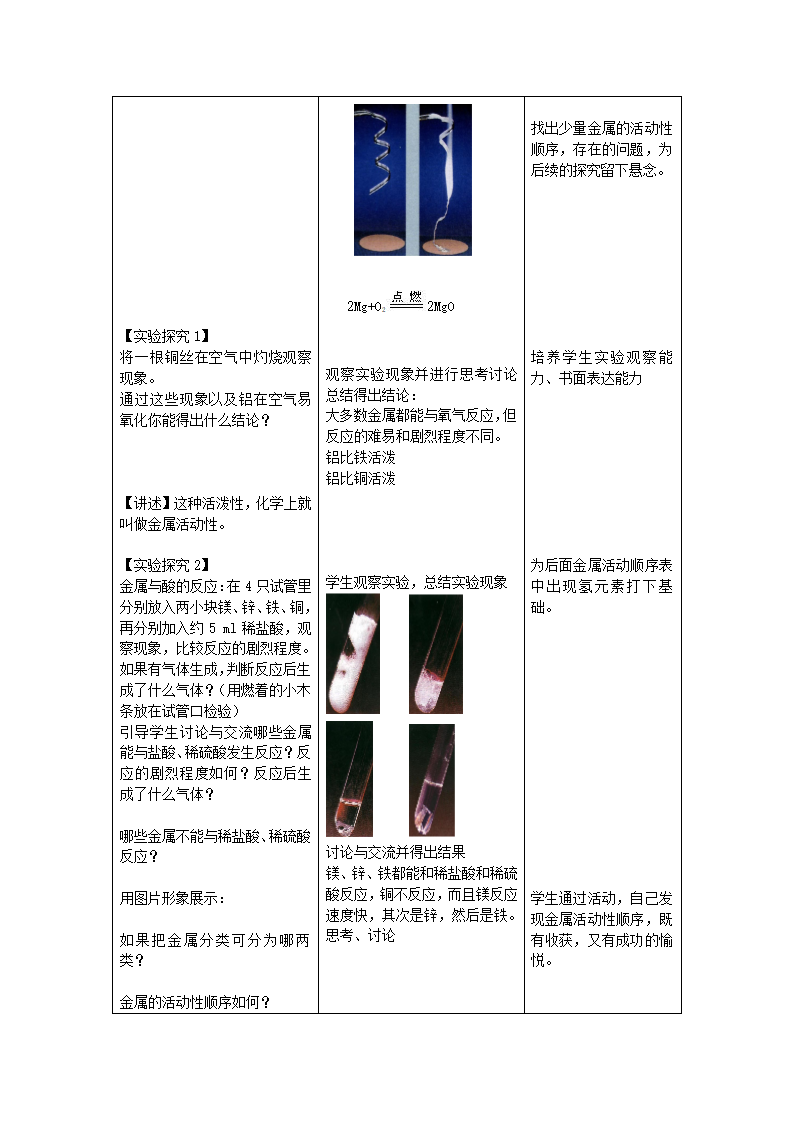 课题 2 金属的化学性质 说课教案.doc第3页