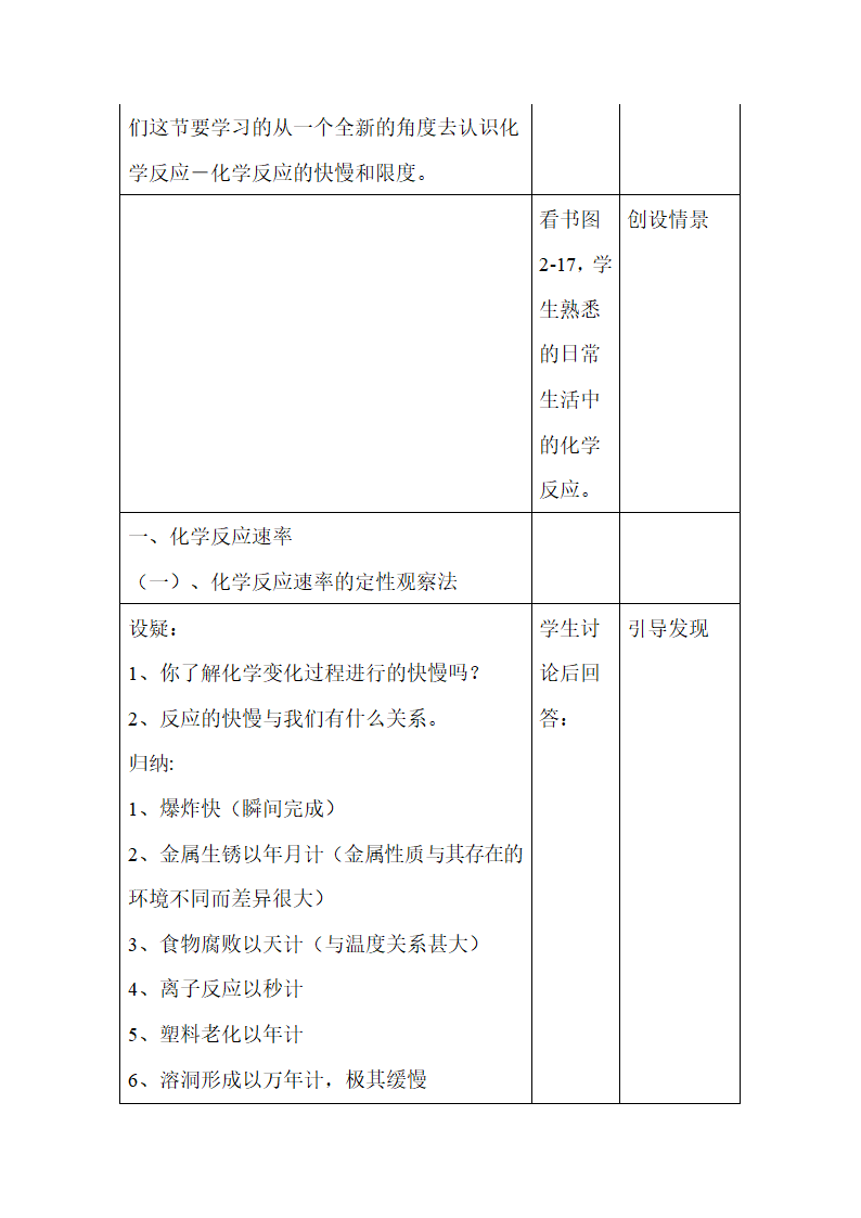 《化学反应的速率和限度》教学设计.doc.doc第4页