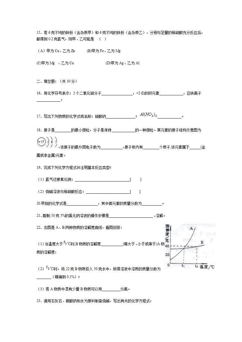 初三化学总复习[下学期].doc第3页