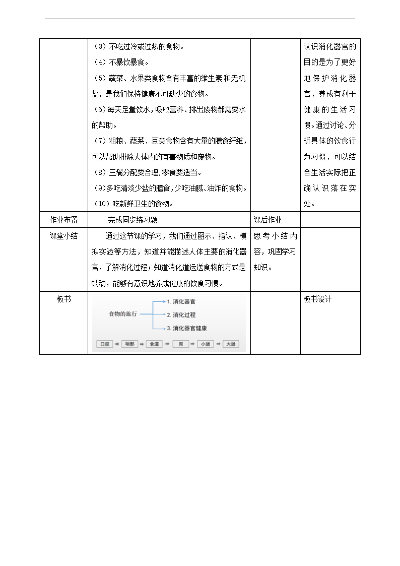 小学科学苏教版三年级上册《5.3 食物的旅行》教案.docx第5页