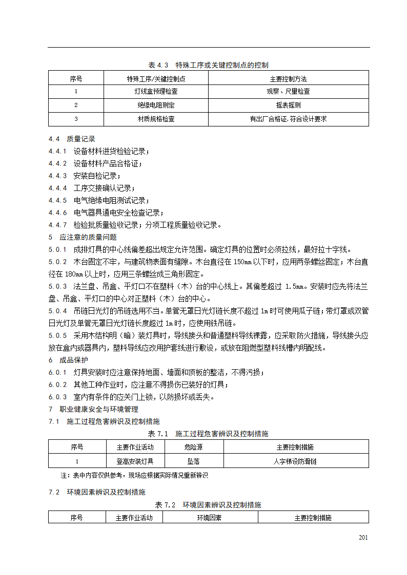 普通灯具安装施工工艺标准.doc第5页