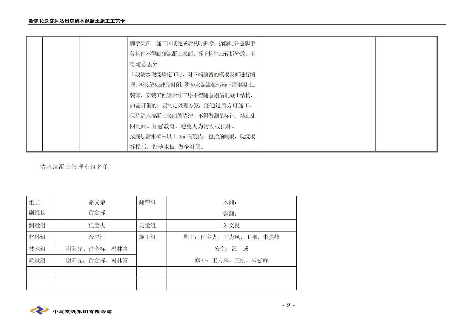 清水混凝土工艺卡.doc第9页