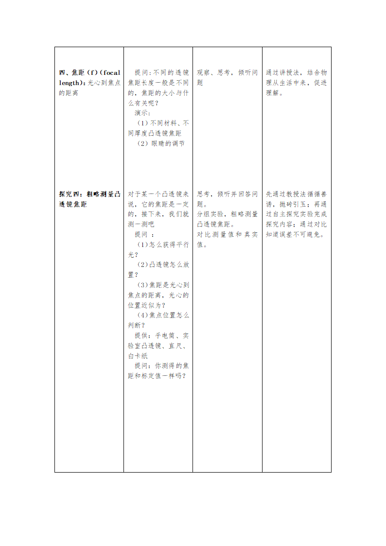 人教版八年级上册物理第五章第一节透镜 教学设计.doc第9页