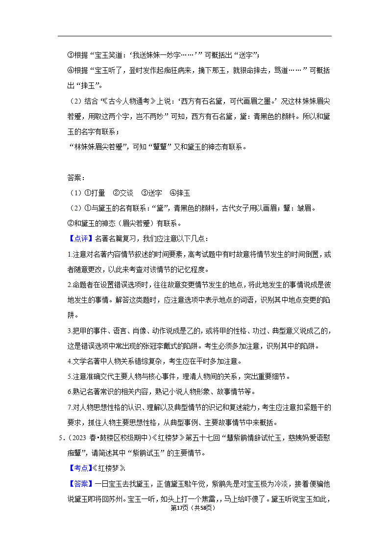 2023年高考语文专题复习之名著（含解析）.doc第17页