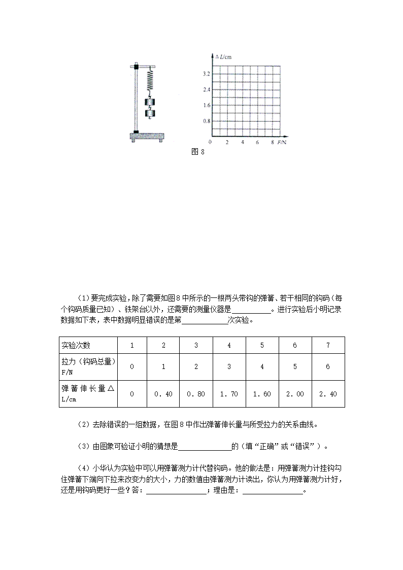 【名师备课】人教版八下物理 7.2 弹力 教学设计+同步测试.doc第11页