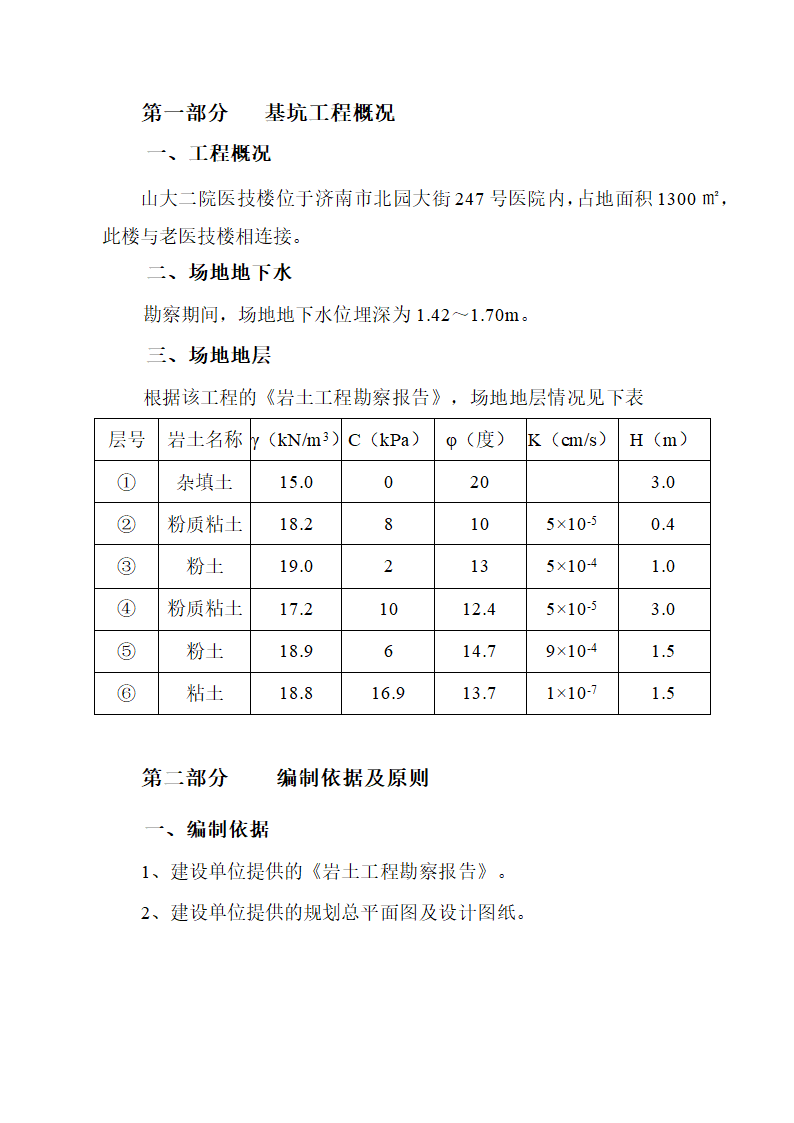 医院医技楼基坑工程旋喷桩施工方案.doc第1页