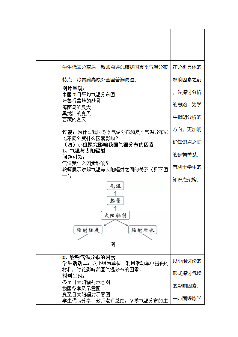 人教版初中地理八年级上册第二章第二节《中国的气候》教案（表格式）.doc第3页