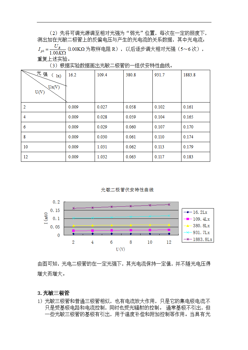 光电传感器实验研究论文.doc第5页