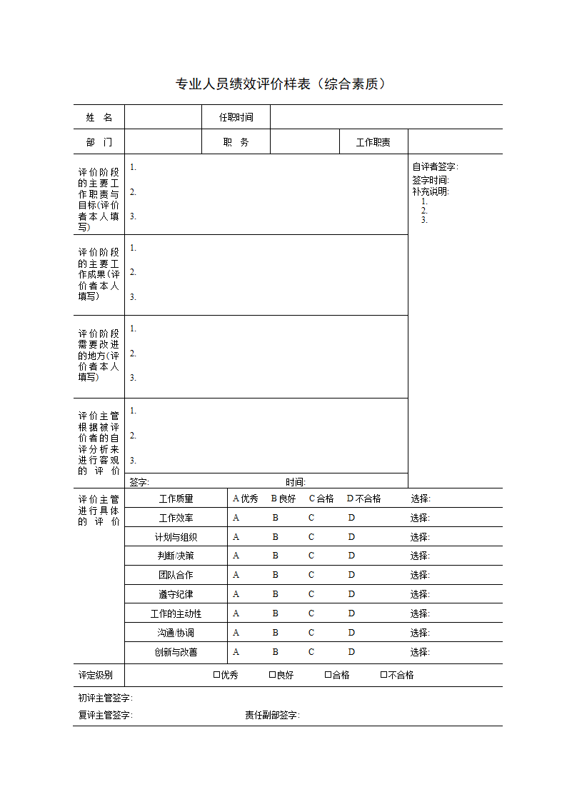 员工绩效评价表范本.docx第28页