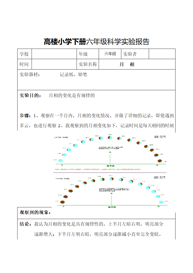 小学下册六年级科学实验报告.docx第19页