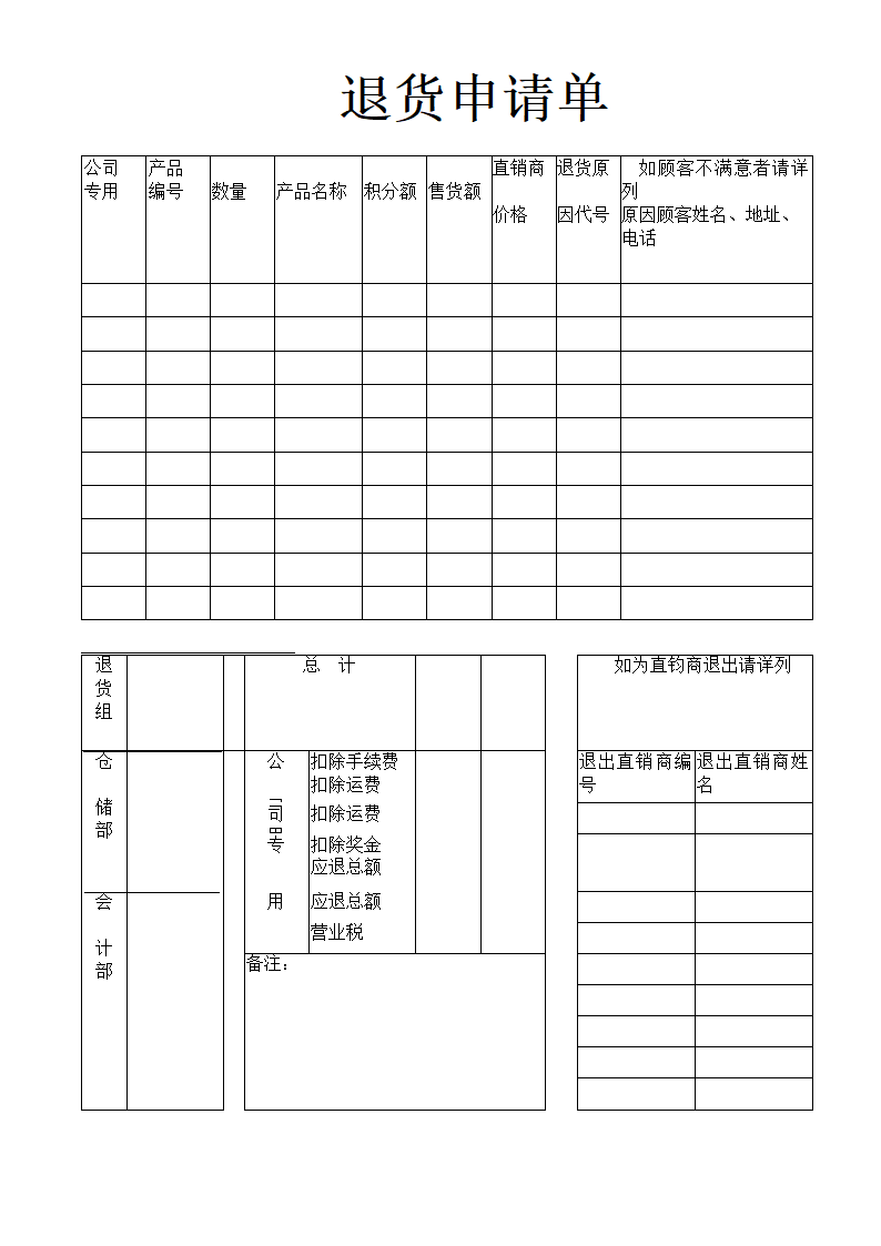 退货申请单.docx第1页
