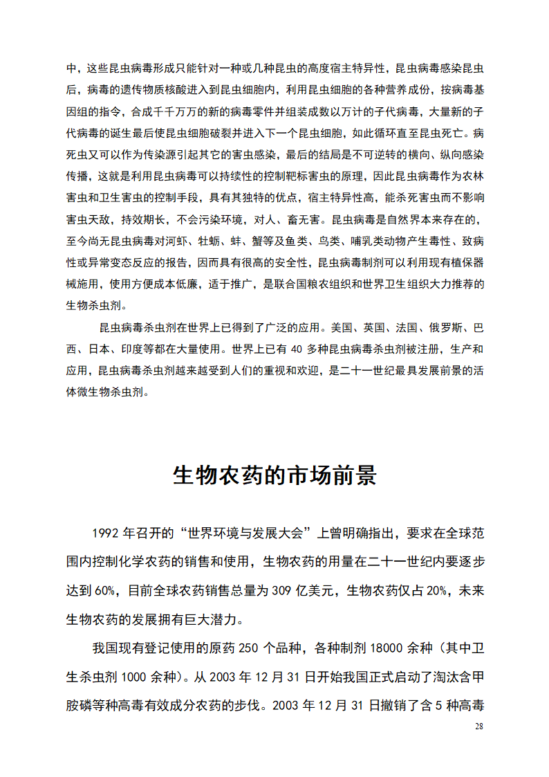 杀虫剂项目商业计划书.doc第28页