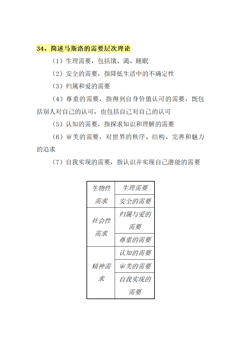 人格心理学知识点第32页