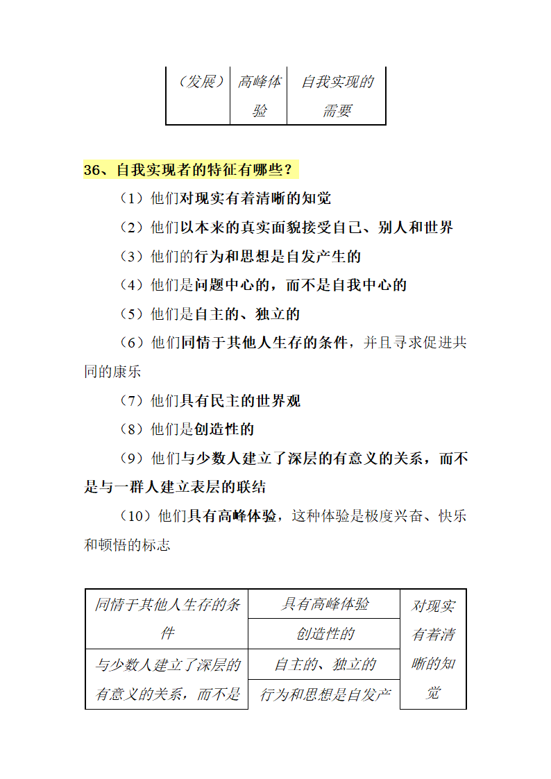 人格心理学知识点第34页