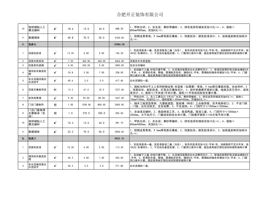 高新会所报价单第6页