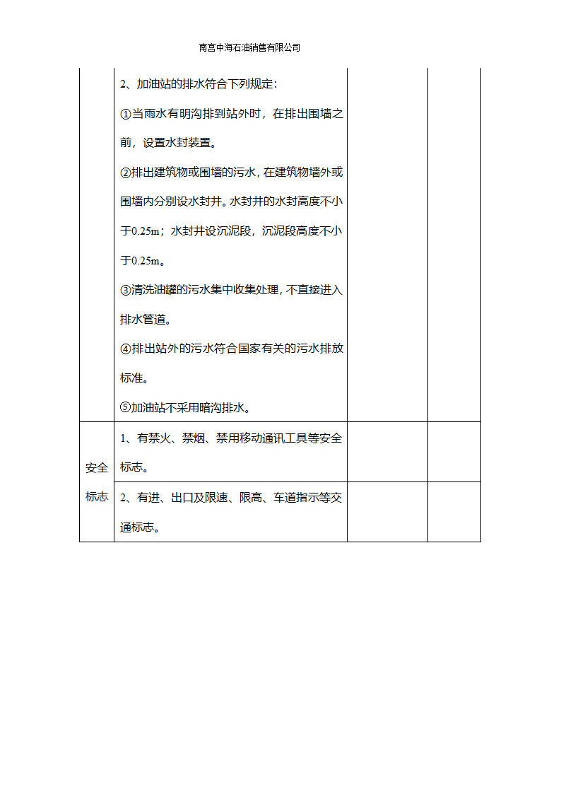 安全检查表第8页