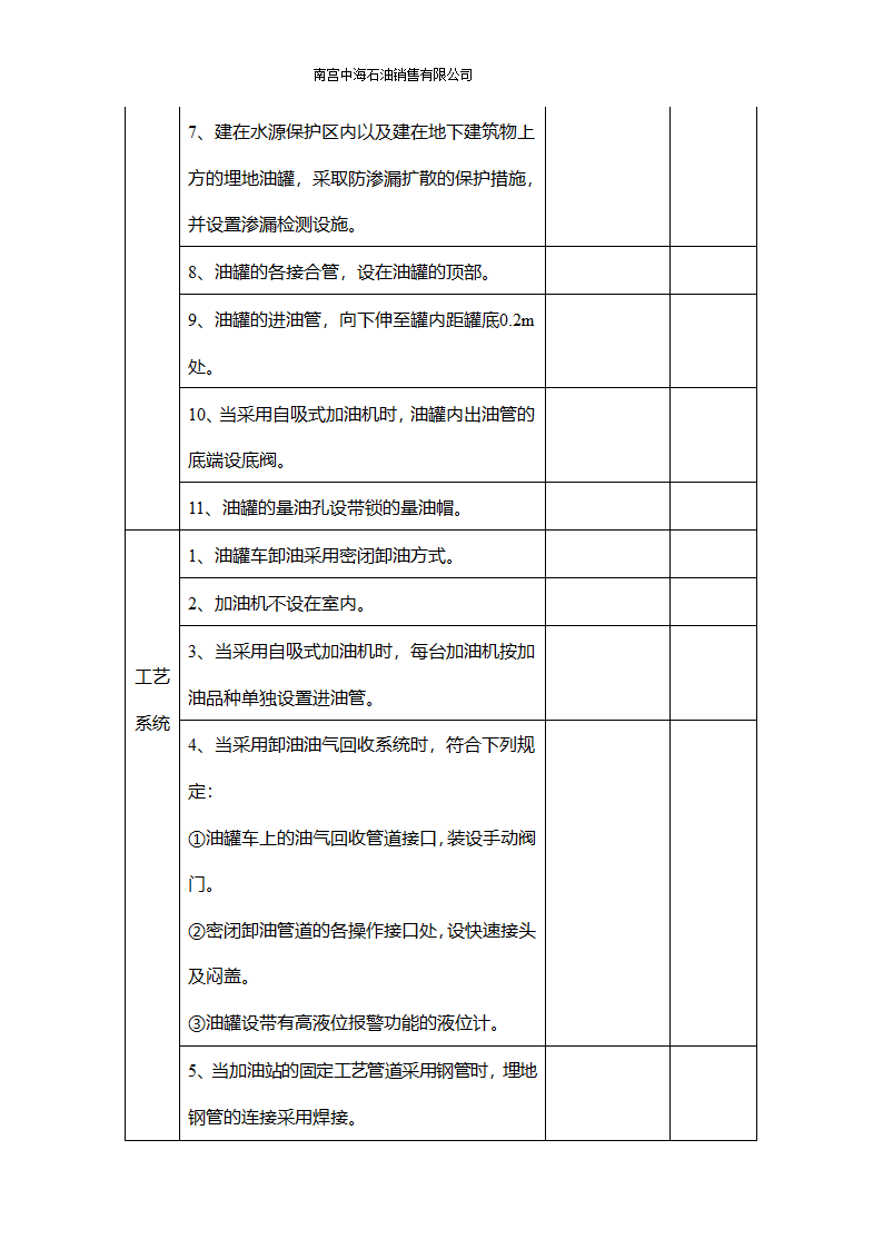 安全检查表第10页