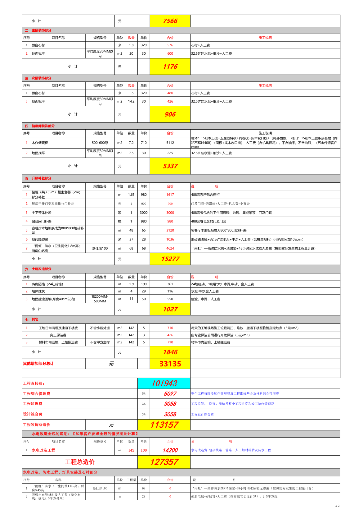 488套餐报价表第2页