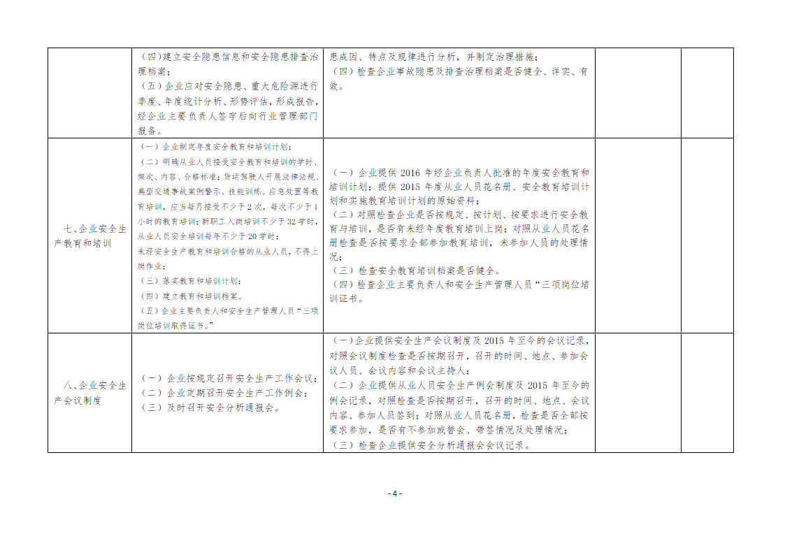 普货检查表第4页