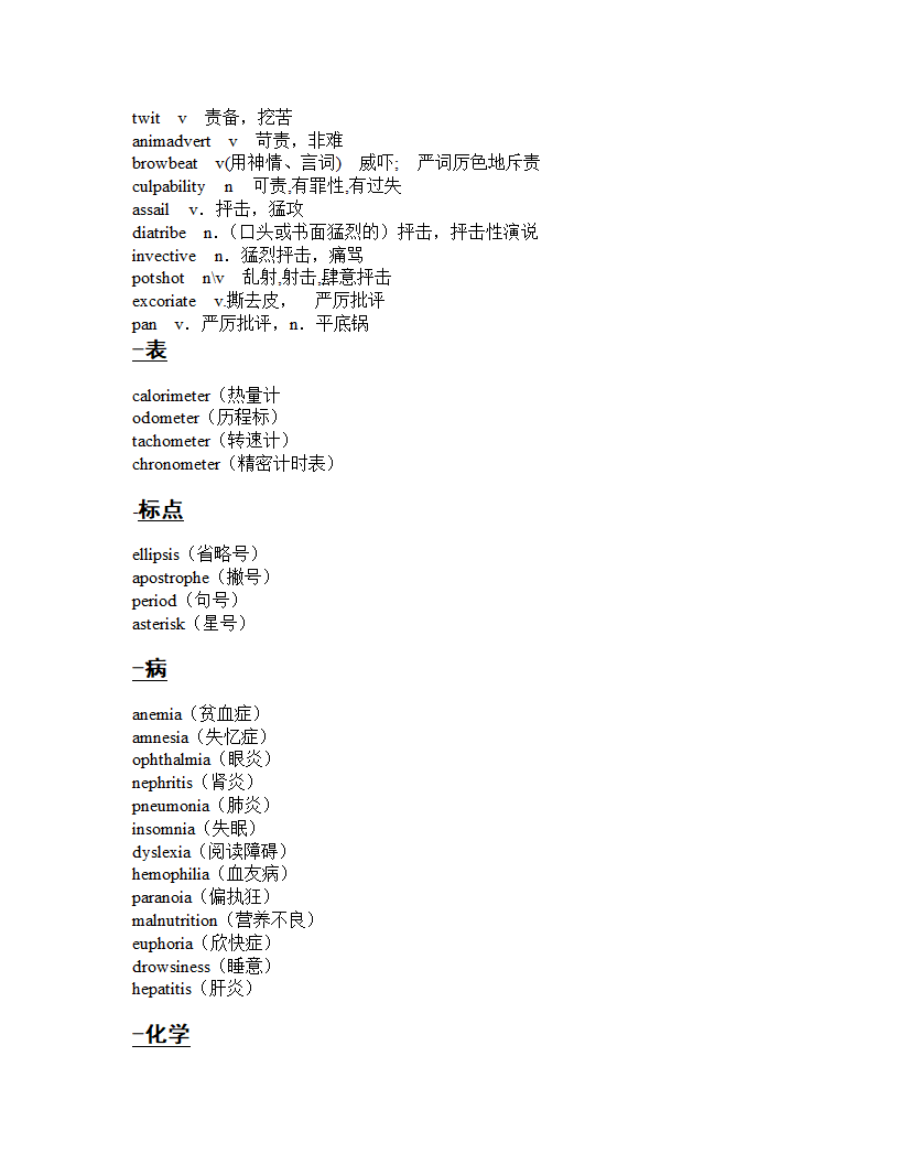 GRE分类词汇第33页