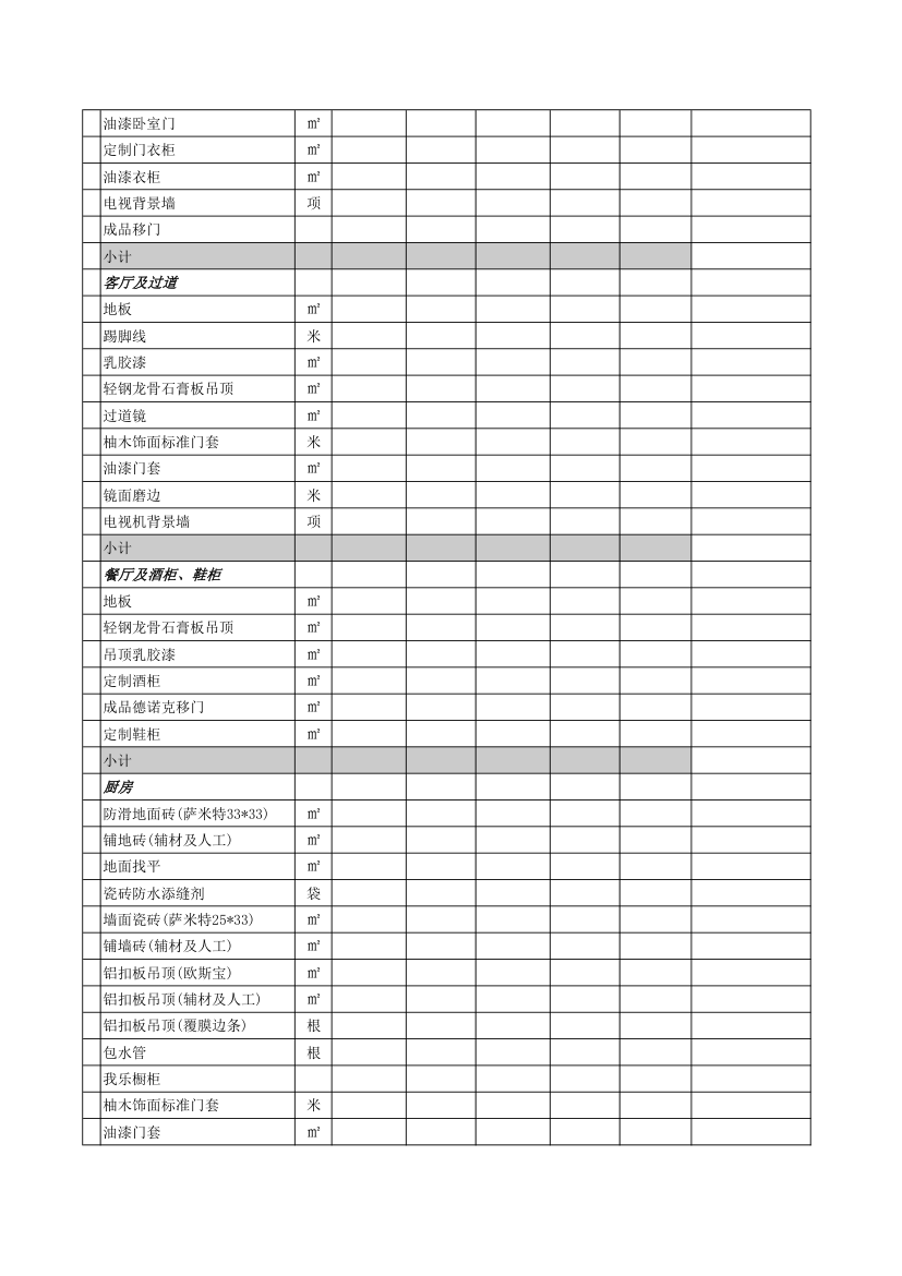 家庭装修报价第2页