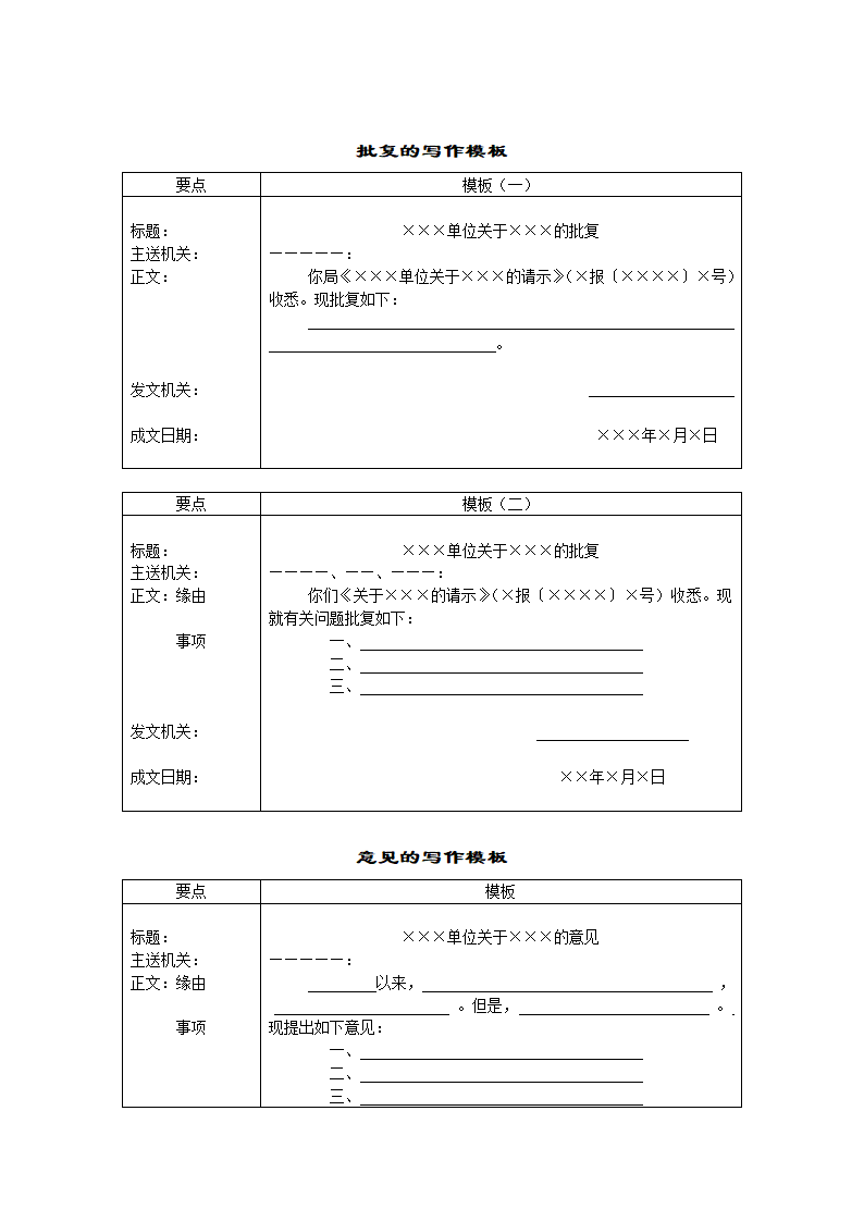 行政公文模板(实用)第9页