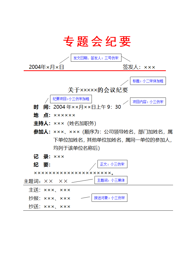 企业、公司红头文件公文格式第10页