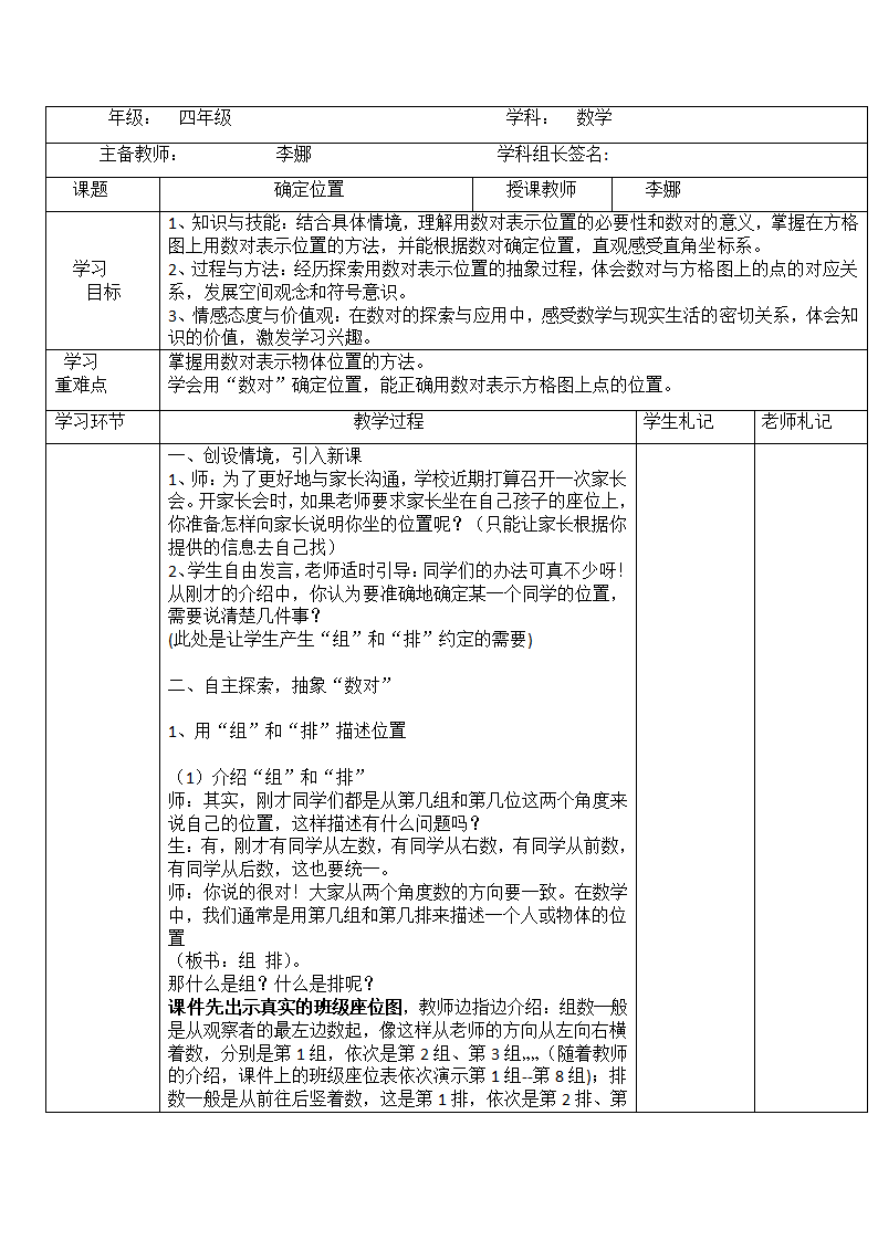 集体备课模板