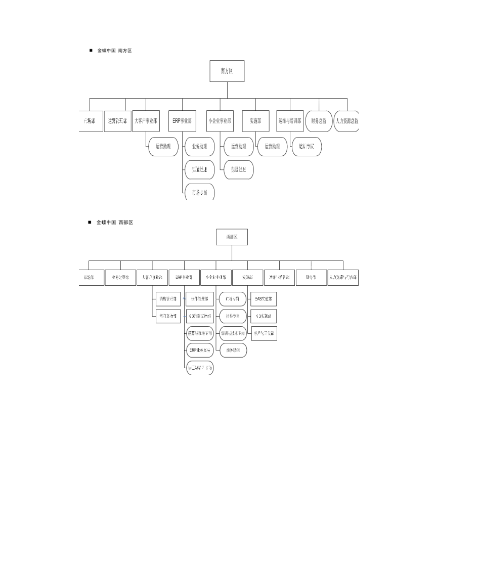 金蝶组织架构图第2页