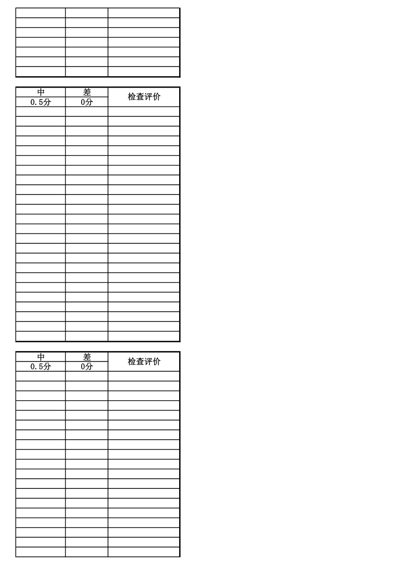 5S管理检查表.xlsx第11页