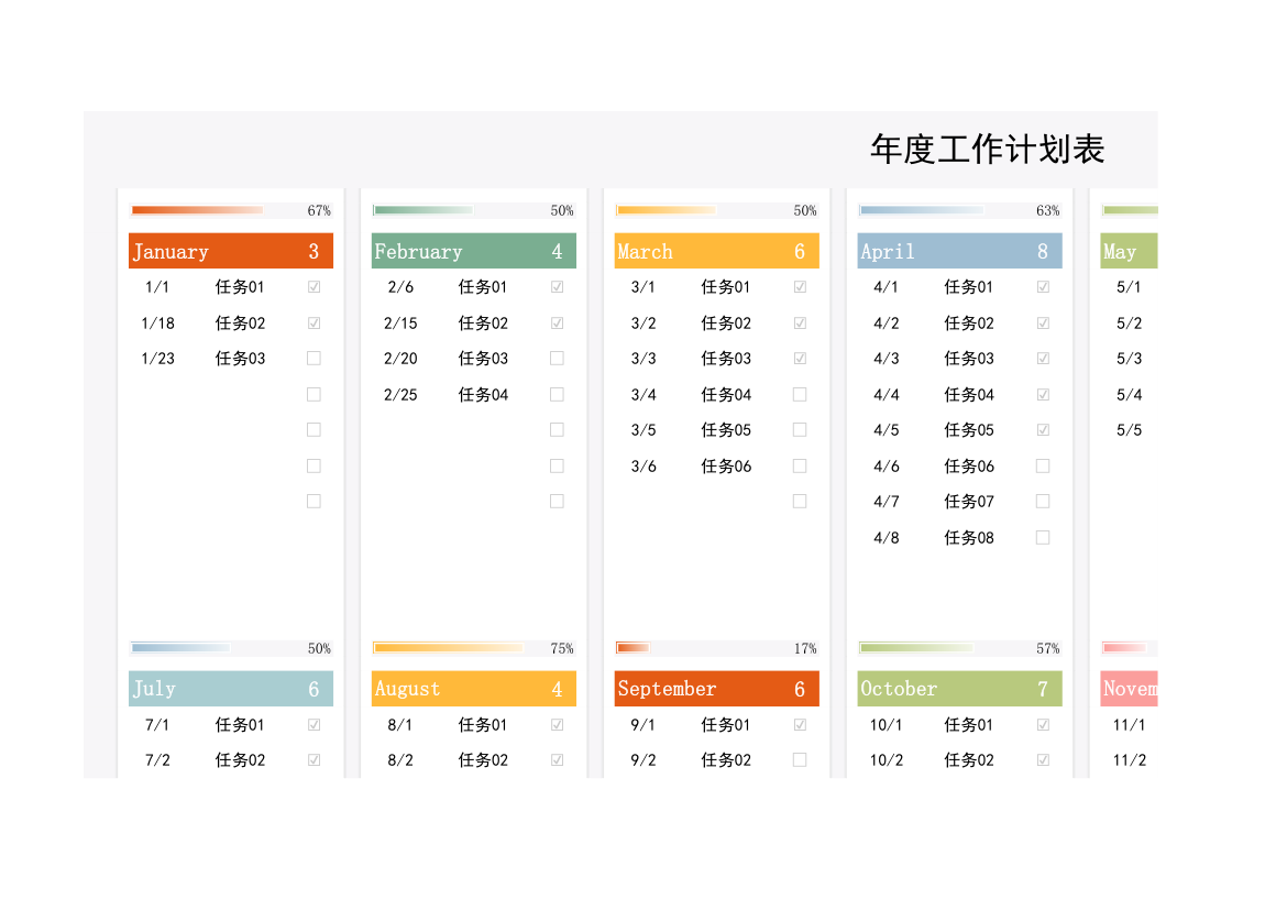 年度工作计划表.xlsx第1页