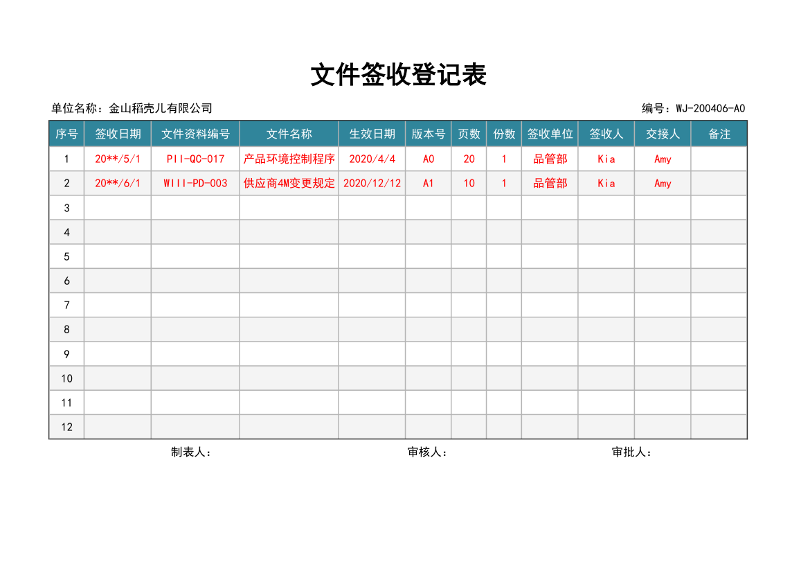 文件签收登记表.xlsx