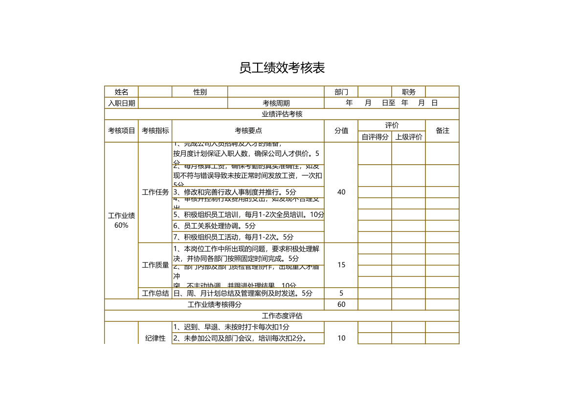 员工绩效考核表.xls