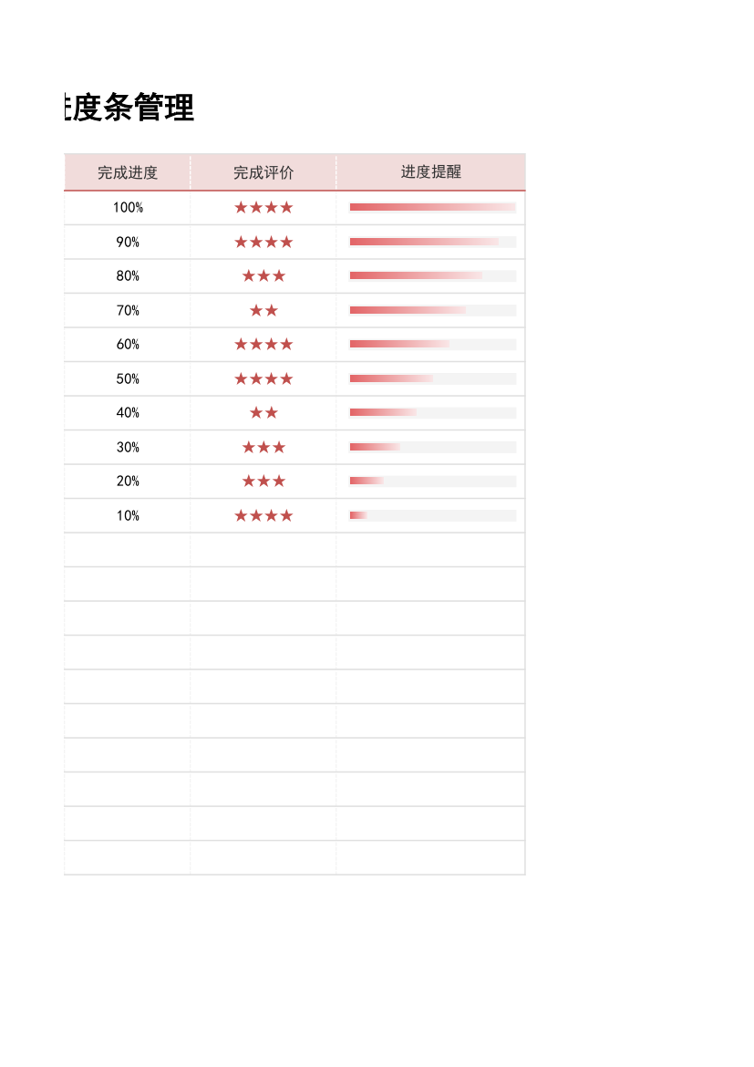 表格样式-进度管理.xlsx第3页