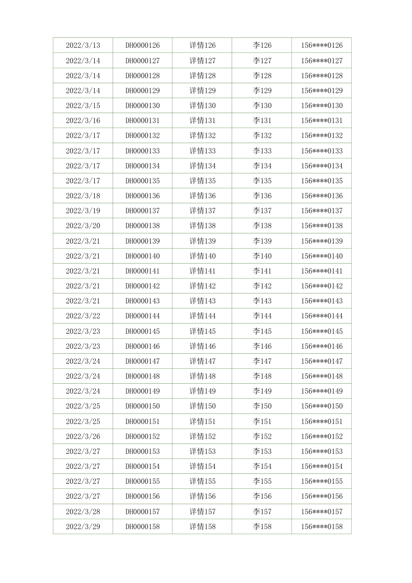 快递发货登记表.xlsx第5页