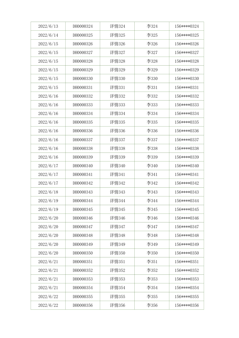 快递发货登记表.xlsx第11页