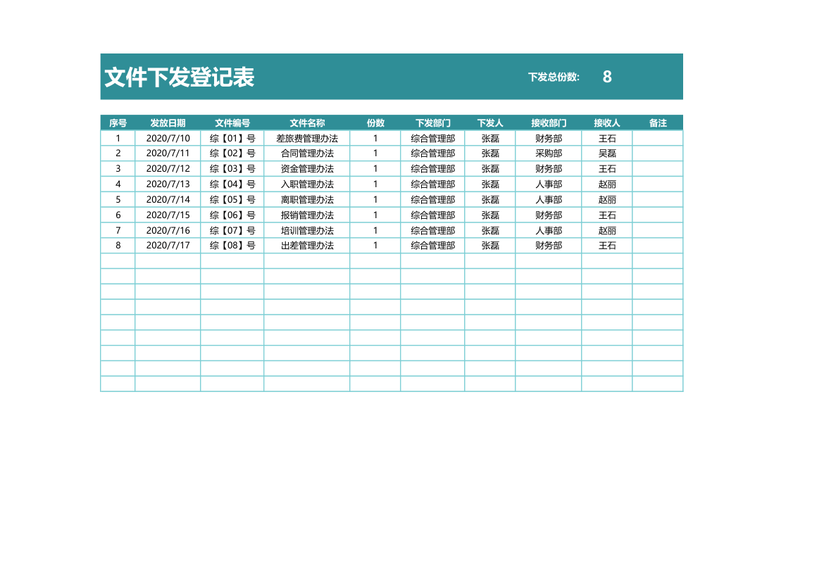 文件下发签收登记表.xlsx