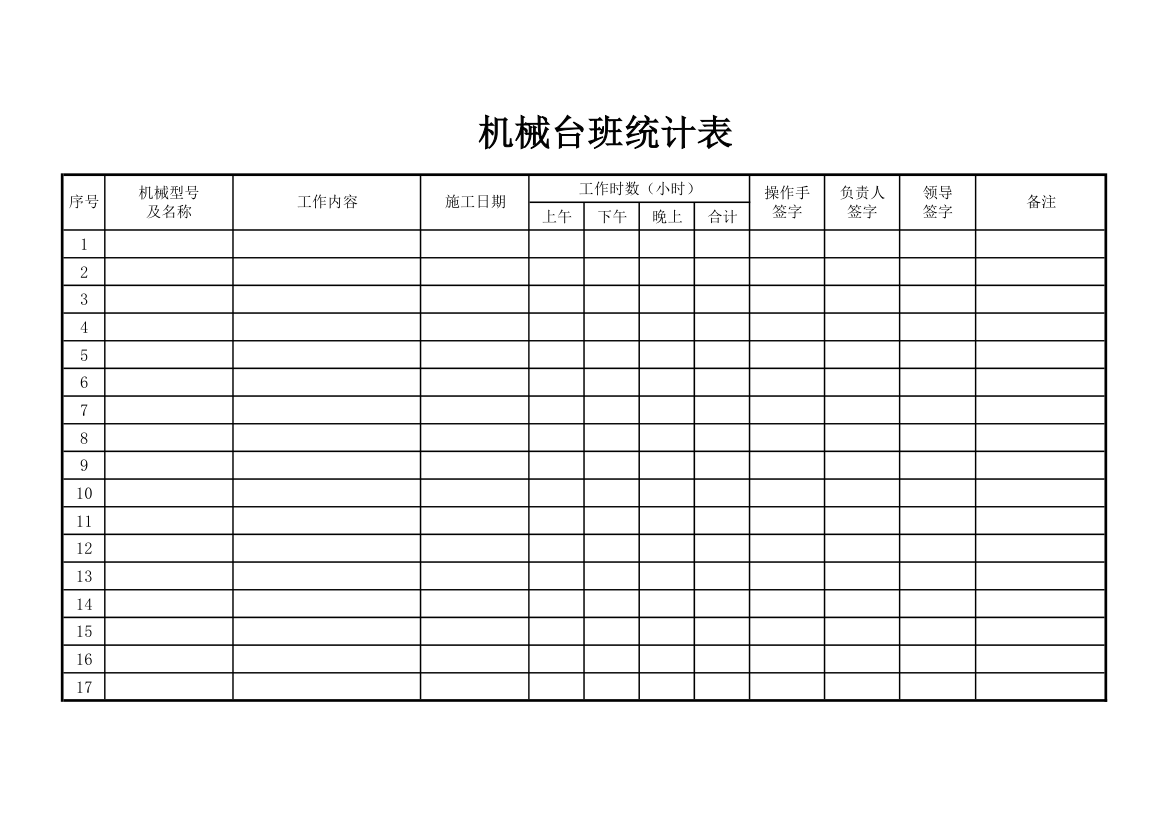 施工机械台班.xls第1页