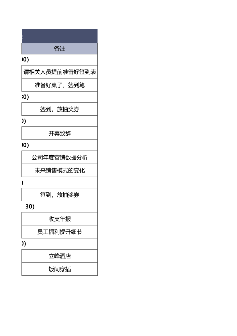 年会流程策划表.xlsx第2页