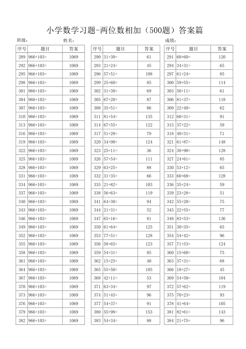 两位数相加数学题500题目含答案.xlsx第4页