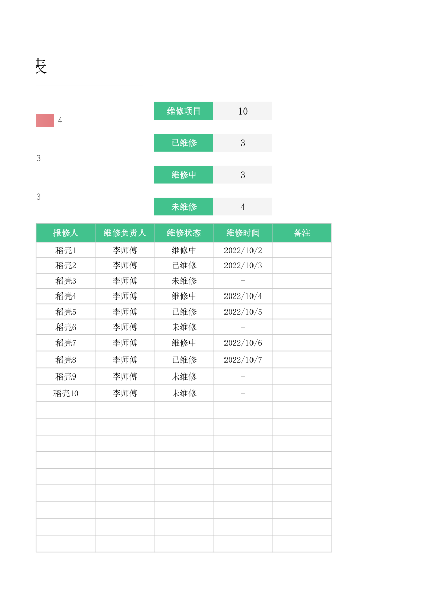 报修统计表.xlsx第4页