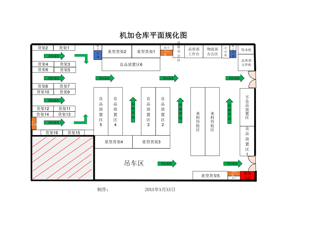 机加仓库平面规化图表.xlsx