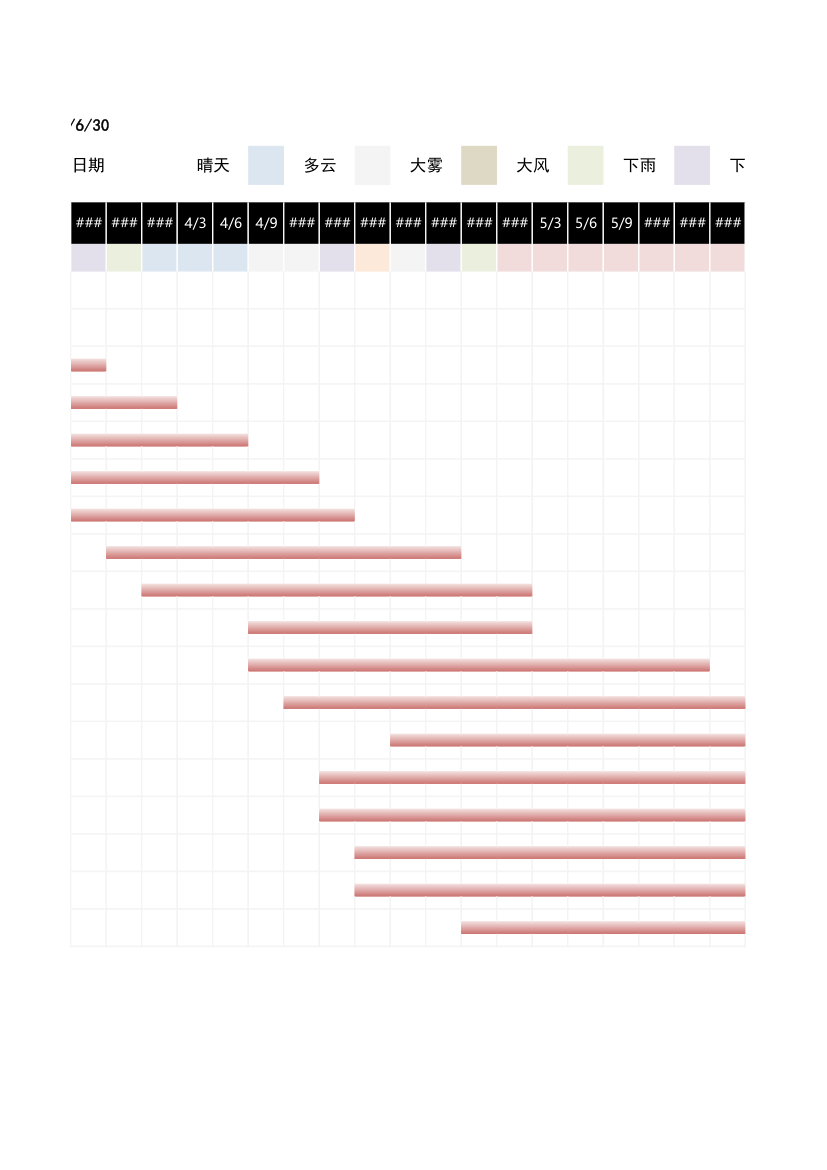 施工横道图-晴雨表.xlsx第2页